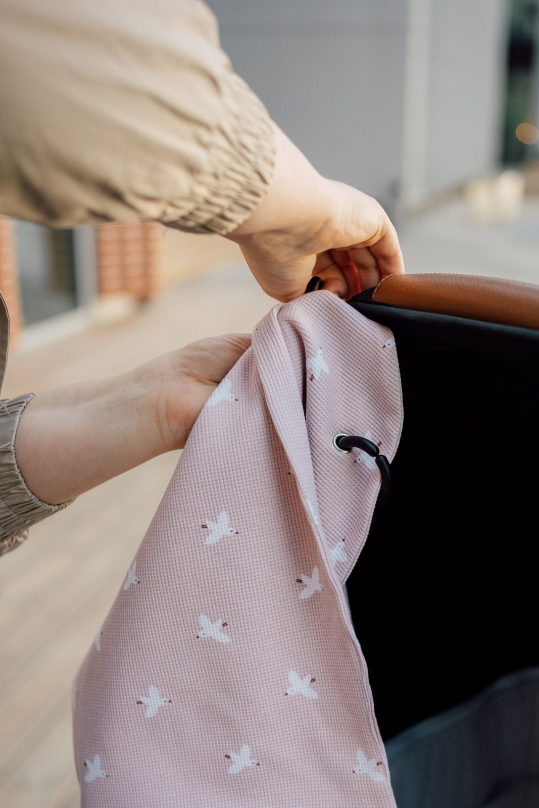 TISU stroller cover, Rose