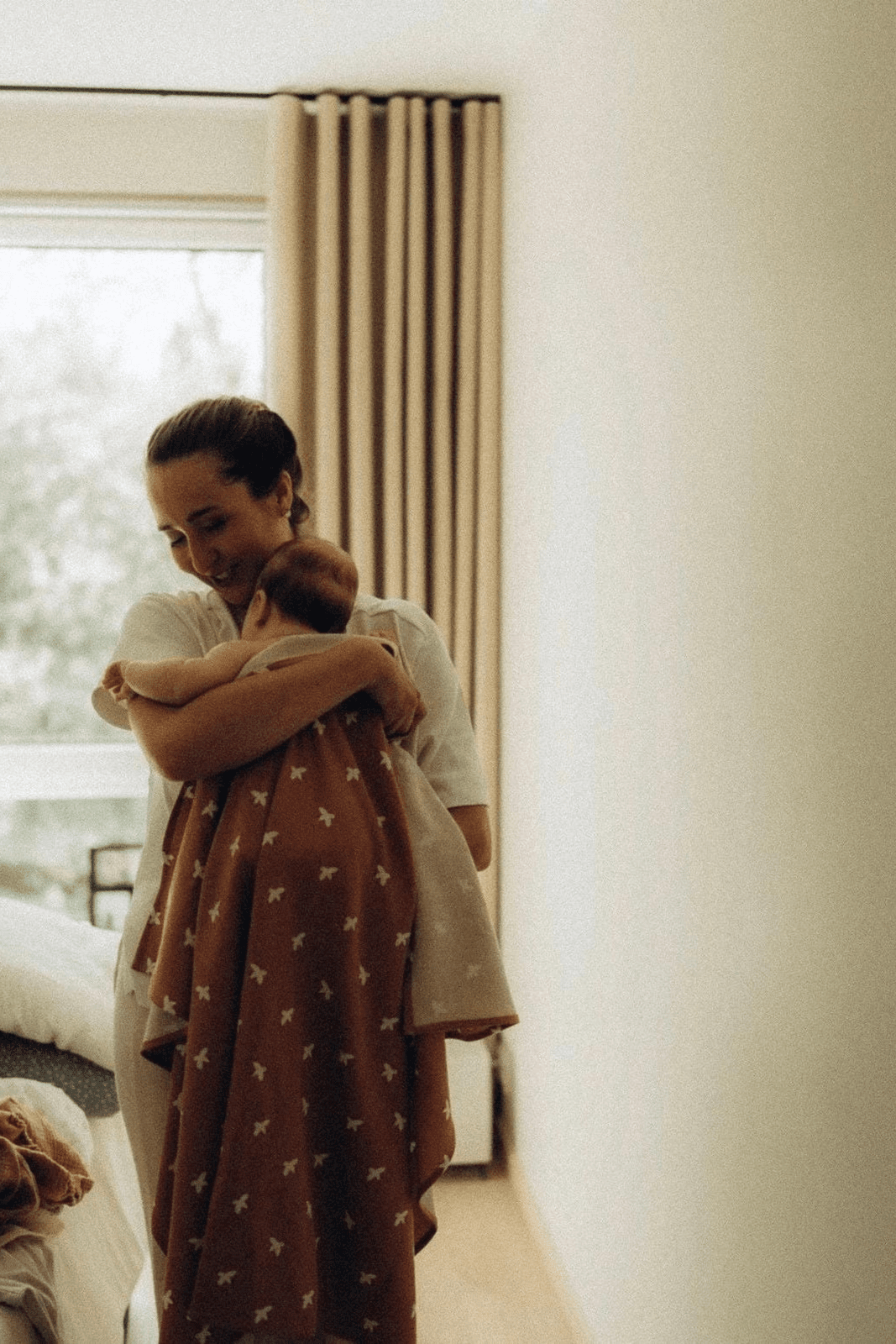 TISU waffle blanket, Copper - TISU Baby