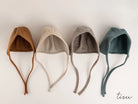 TISU baby bonnet, Ecru - TISU Baby