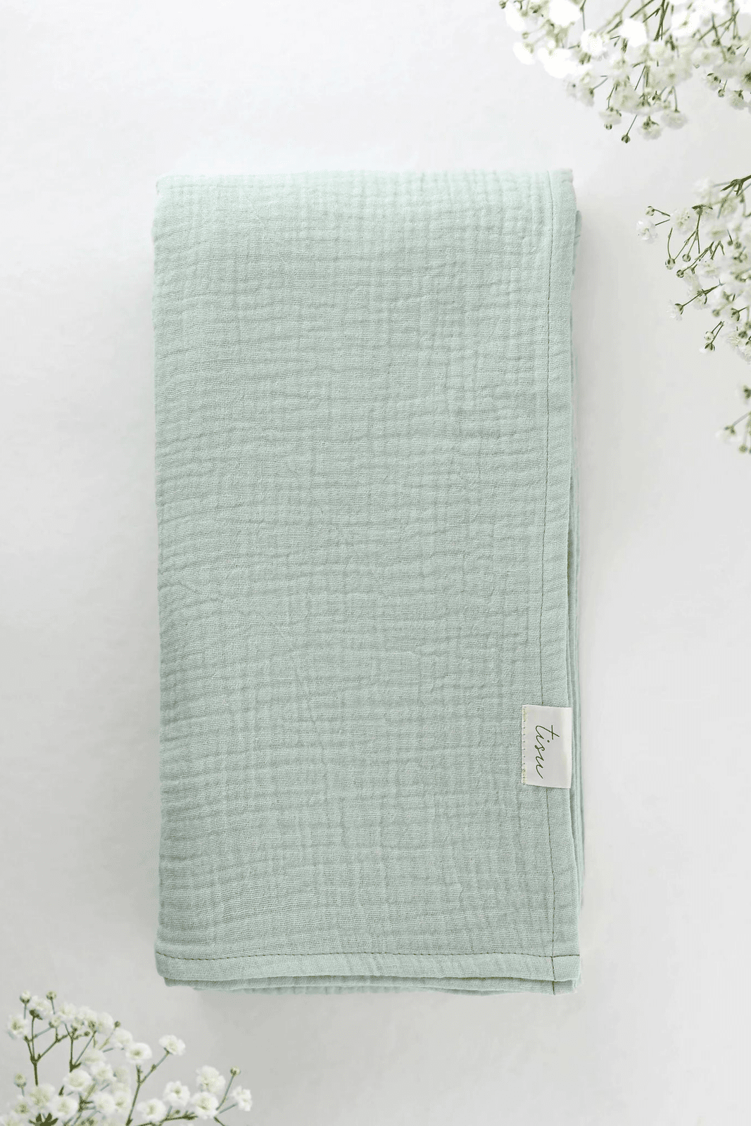 TISU muslin swaddle, Pistachio