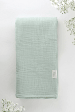 Load image into Gallery viewer, TISU muslin swaddle, Pistachio
