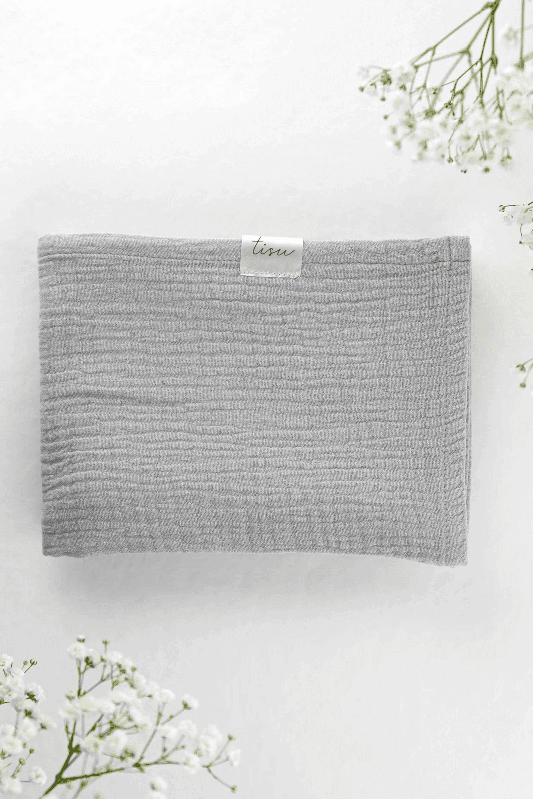 TISU muslin set, Tuscan Sun + Silver Grey