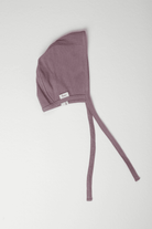 TISU ribbed baby bonnet, Lilac - TISU Baby
