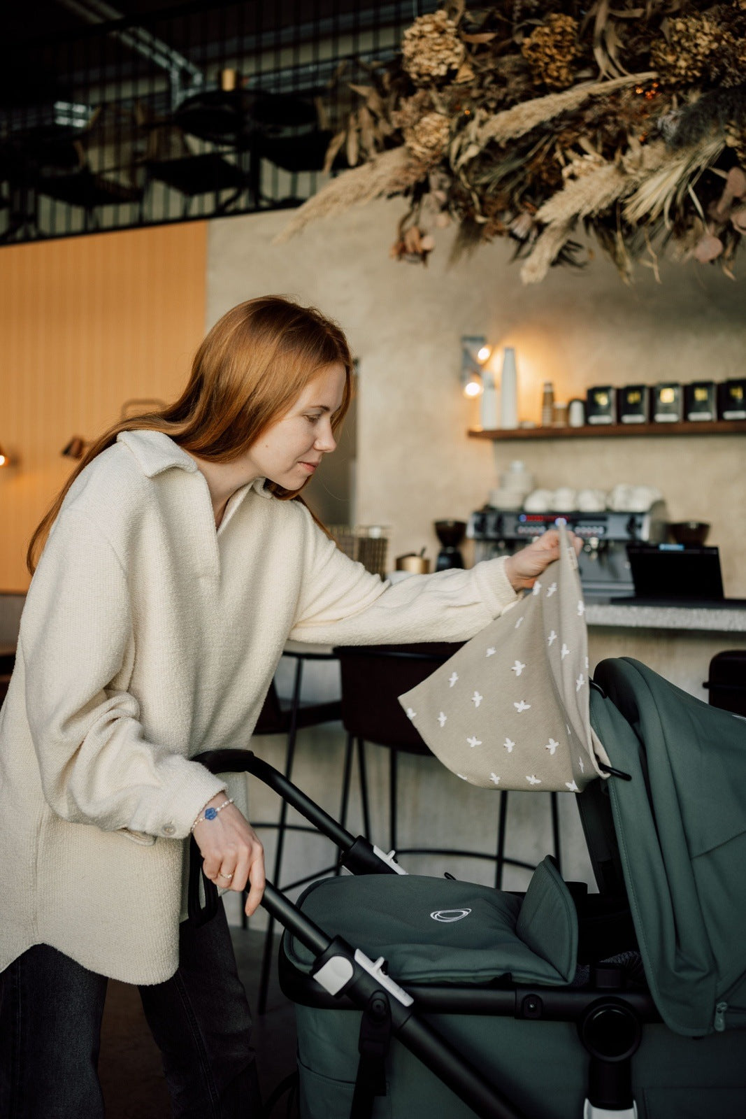 TISU stroller cover, Matcha