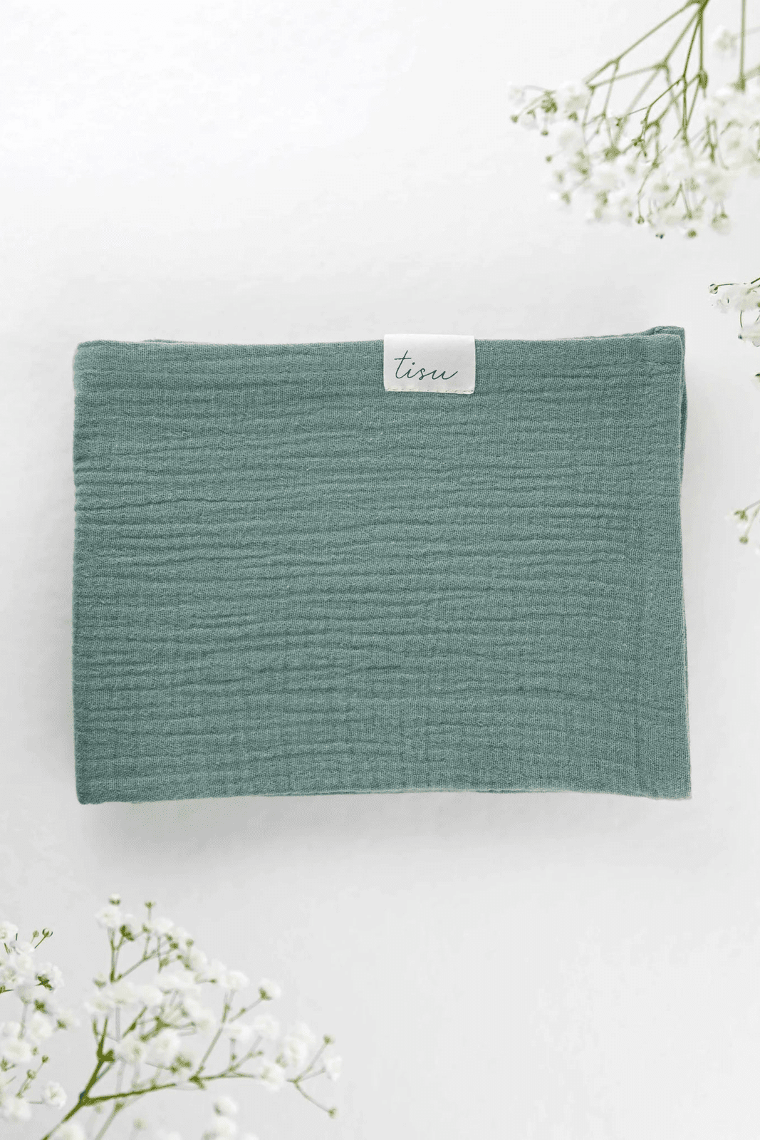 TISU muslin, Dusty Mint