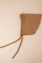 TISU baby pixie bonnet, Caramel - TISU Baby