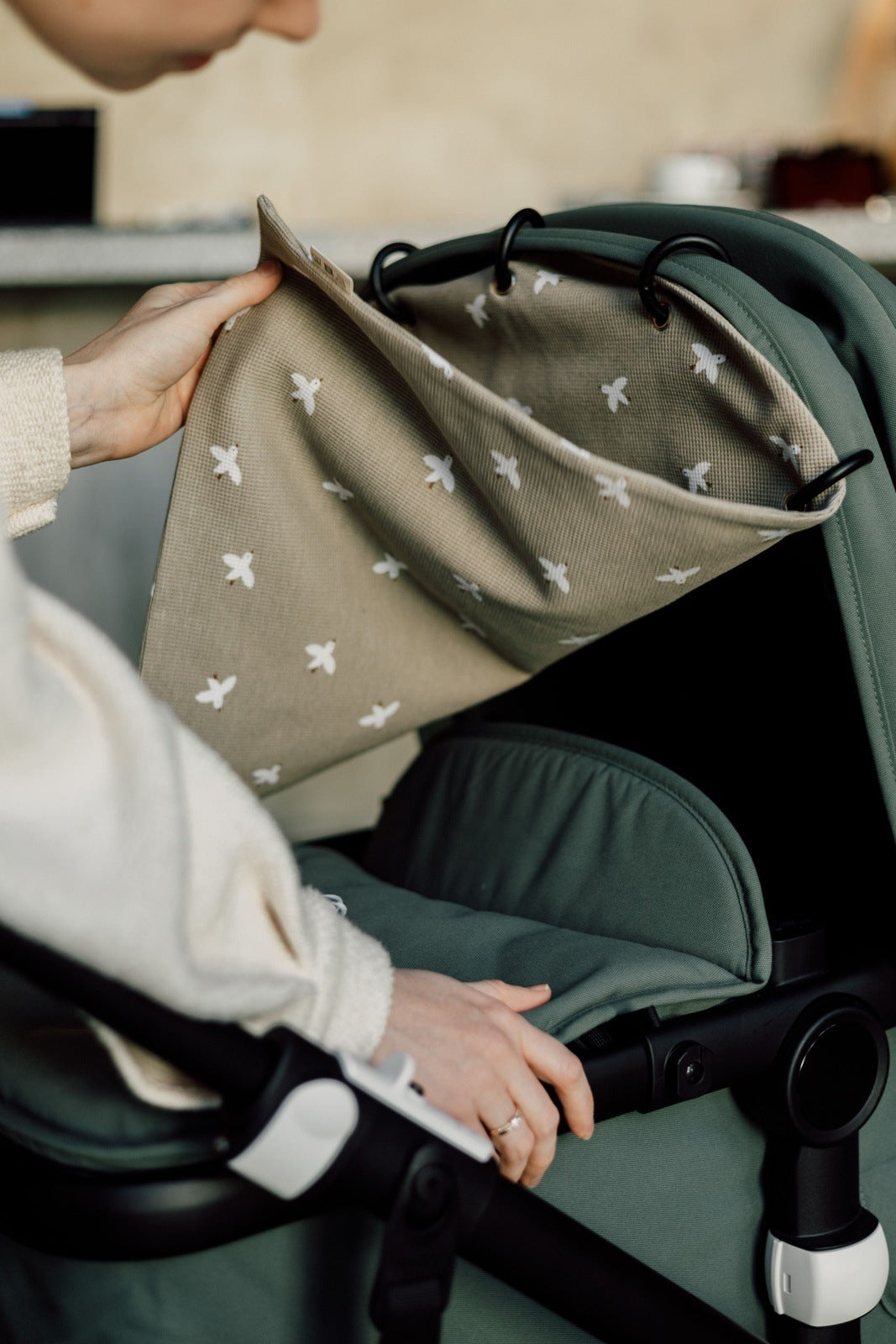 TISU stroller cover, Matcha