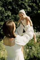 TISU baby bonnet, Ecru - TISU Baby
