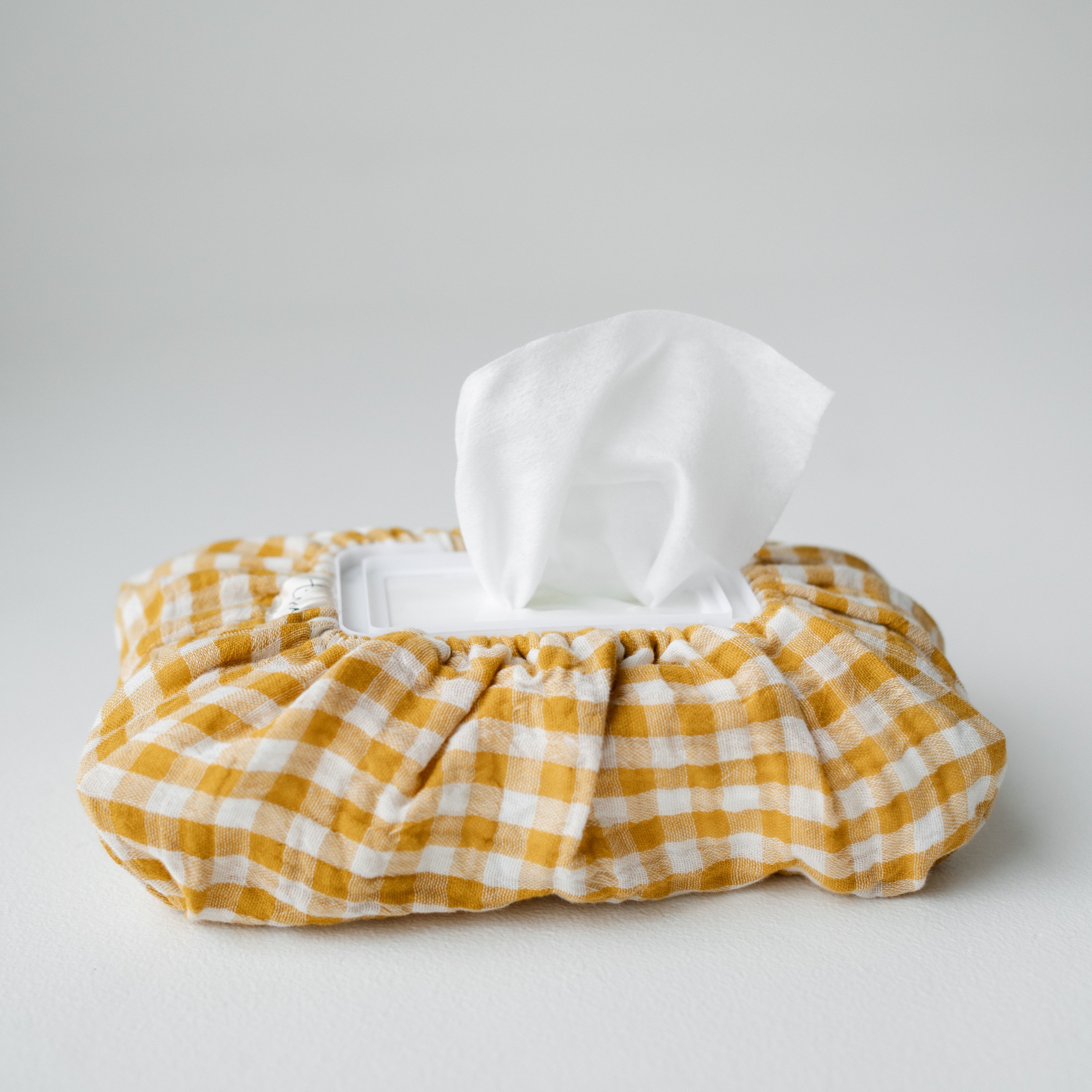 TISU baby wipes cover, Gingham Collection