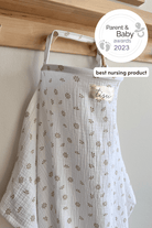 TISU nursing cover, Cream Daisy