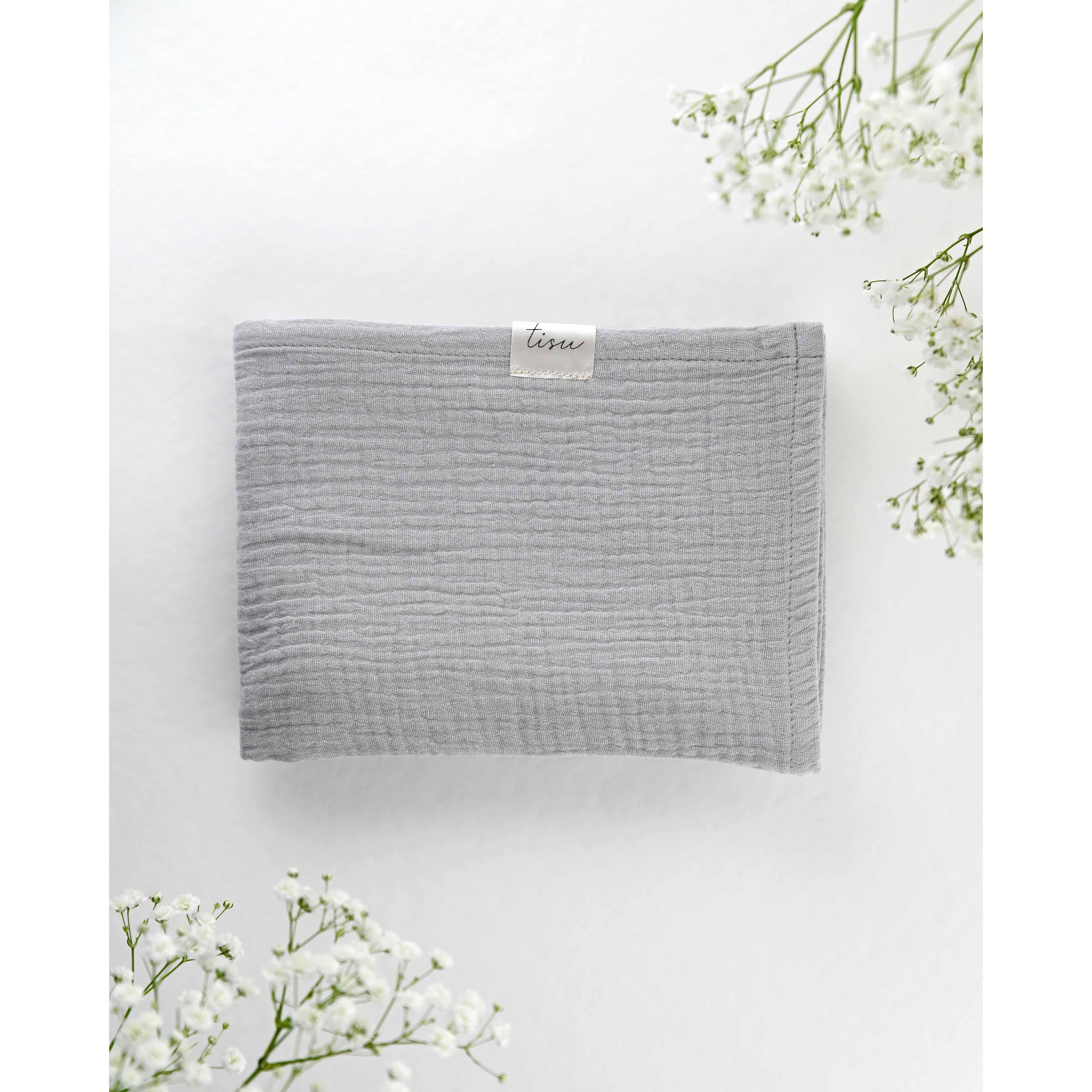 TISU harsopakkaus: harsoviltti Baby Blue + 2-pack