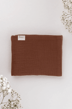 Load image into Gallery viewer, TISU muslin set, Redwood + Taupe + Silver Grey
