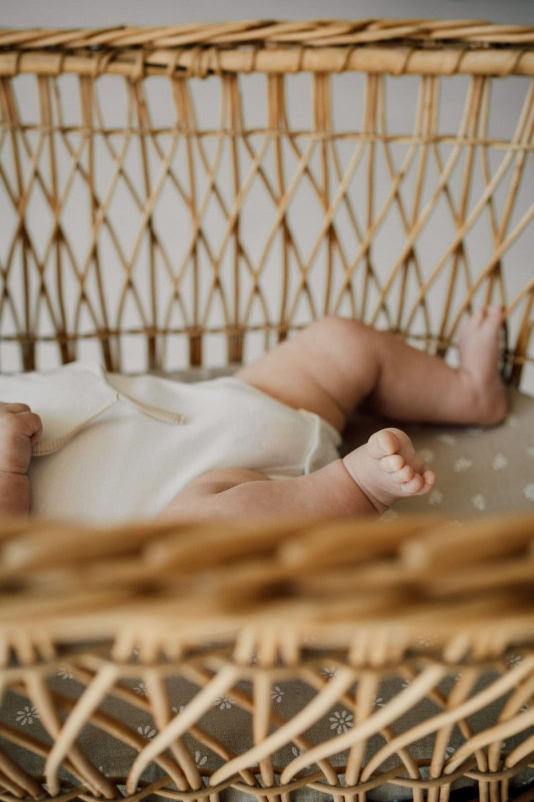 TISU bassinet sheet, Dusty Beige