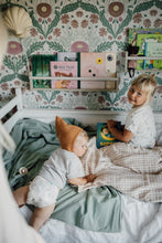 Lade das Bild in den Galerie-Viewer, TISU children&#39;s duvet cover &amp; pillowcase, Beige Gingham
